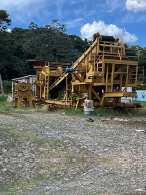 Planta de britagem movel